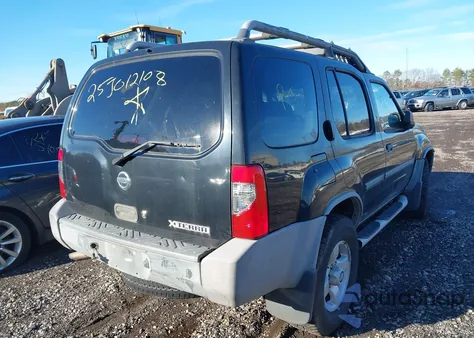 2004 Nissan Xterra Xe из США, поврежденный, VIN 5N1ED28T34C641681